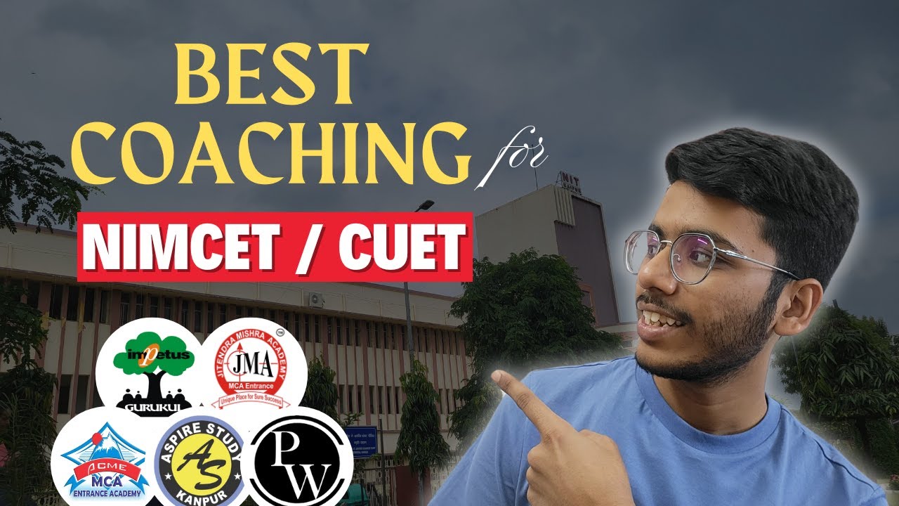 Best Coaching for NIMCET 2026 and CUET 2026 💯- ACME Academy, Aspire Study, JMA, Impetus and PW