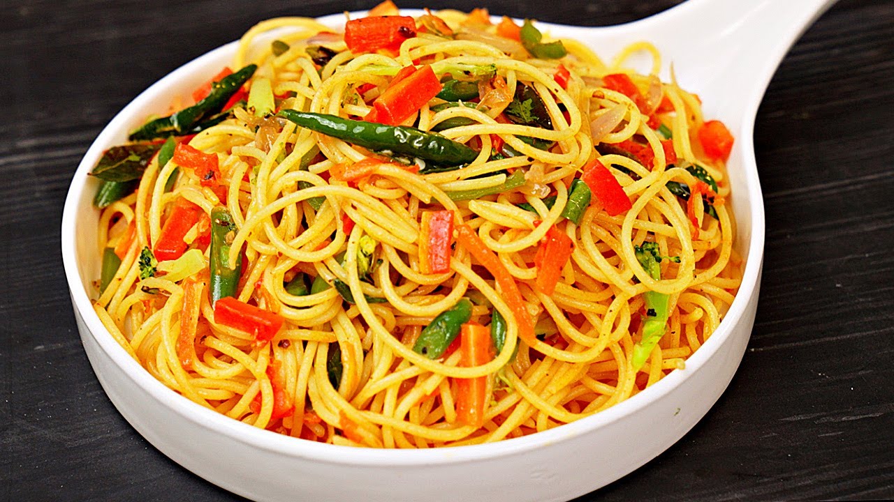 Indian Style Spaghetti Pasta | हेल्दी पास्ता कैसे बनायें | Spaghetti Recipe | Pasta | KabitasKitchen