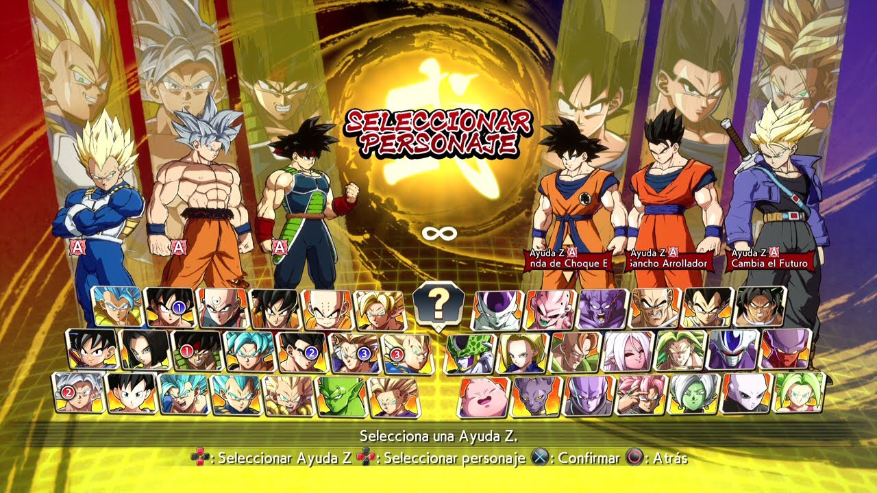 Dragon Ball Fighterz Padres vs Hijos