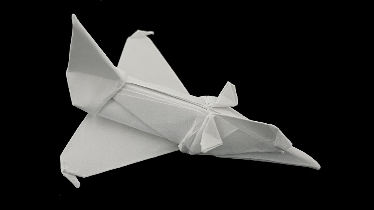 origami rafale jet