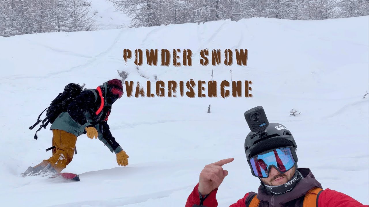 Powder in Valgrisenche | Snowboard & Freeride in una valle selvaggia!