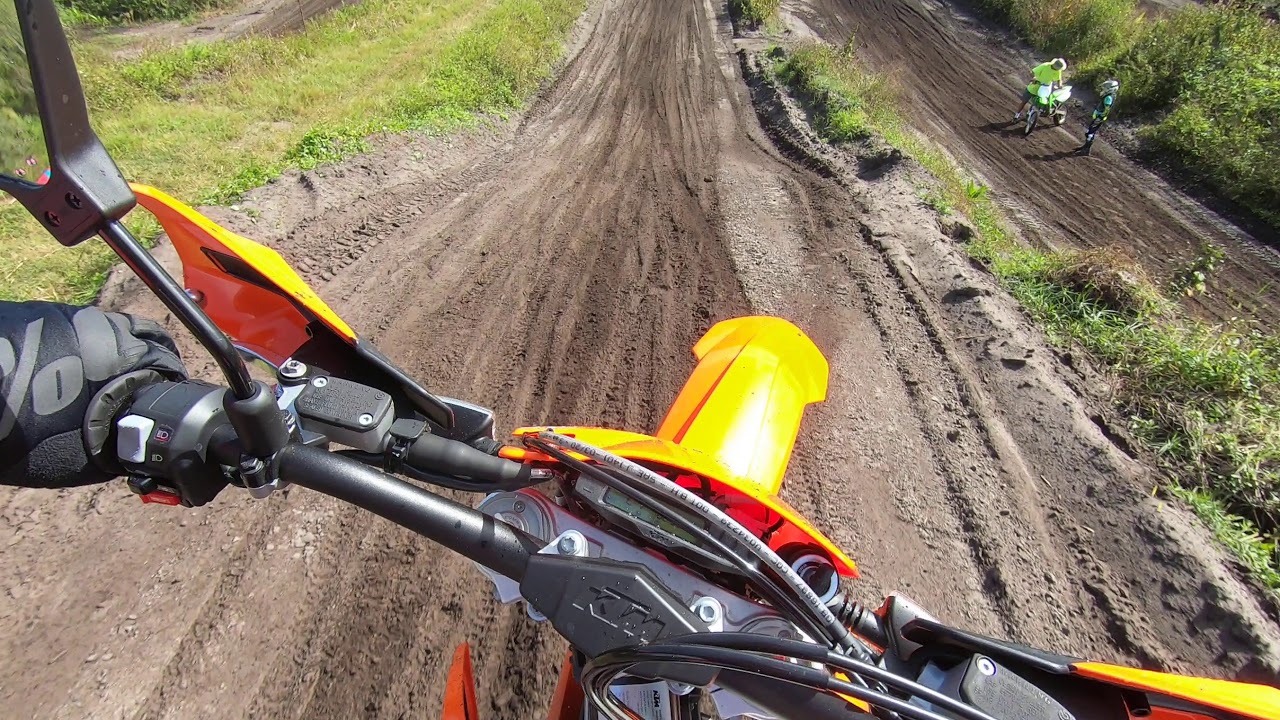 We take the 2021 KTM 500 EXC to the MX track!