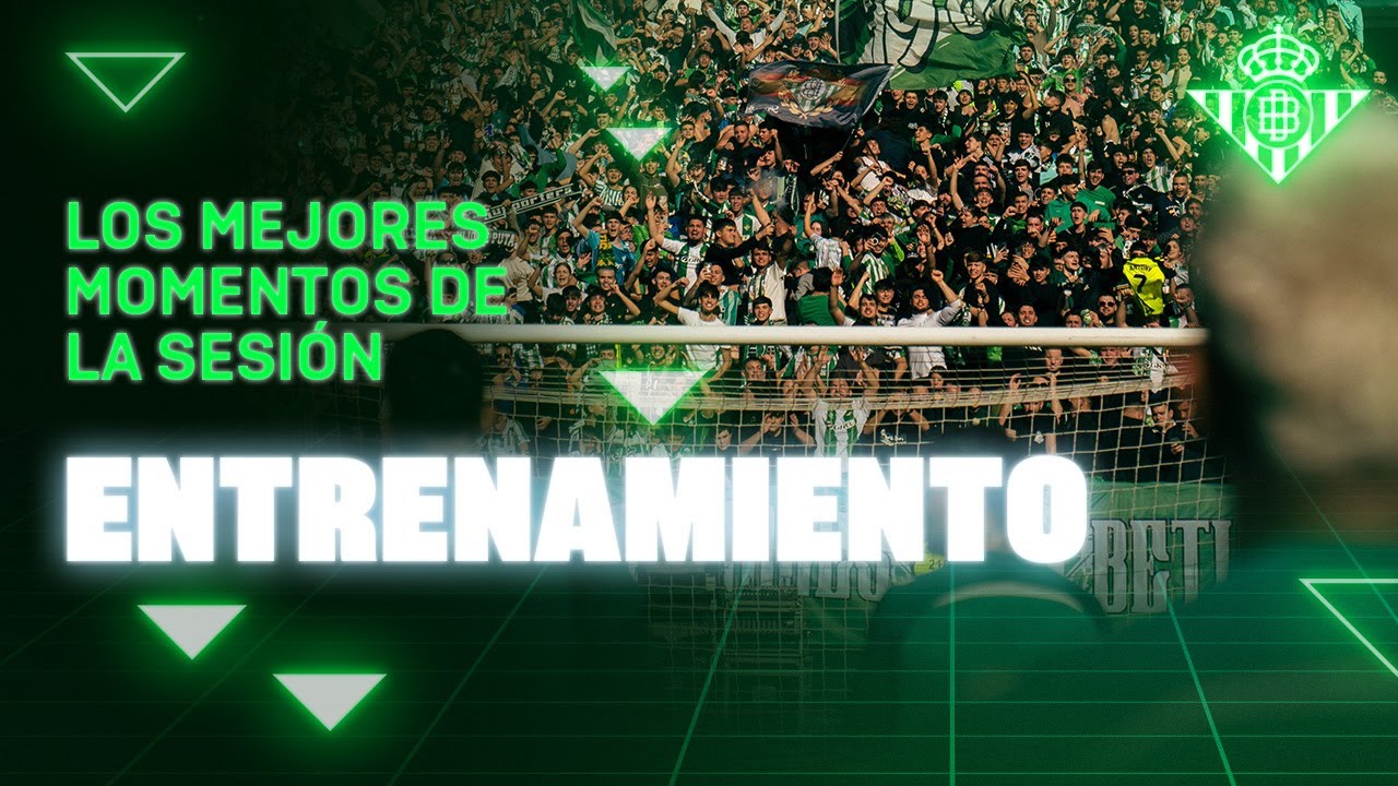 Un entrenamiento ESPECIAL antes de #ELGRANDERBI 💚⚽ | Real BETIS Balompié