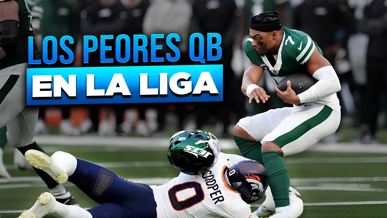 ¡Los 10 PEORES Quarterbacks de la NFL!