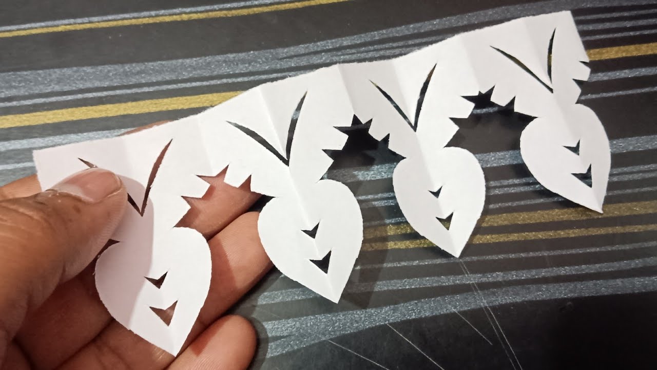 How to cutting paper side new style 2