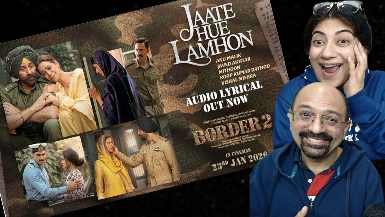 BORDER 2: Jaate Hue Lamhon -Audio Lyrical |Sunny D, Varun,Diljit,Ahan |Anu,Mithoon,Roop,Vishal,Javed