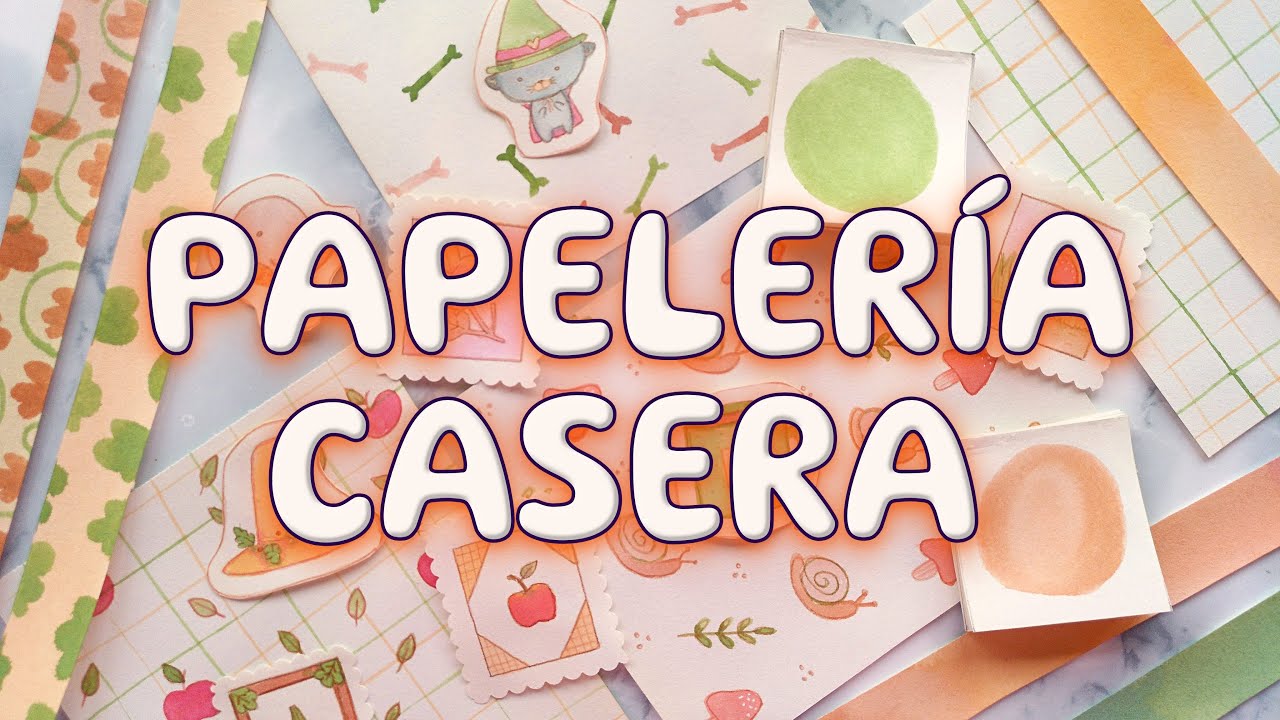 KIT de PAPELERÍA CASERA BONITA (9) 🦋 MANUALIDADES CON PAPEL MUY FÁCILES para HACER EN CASA en OTOÑO