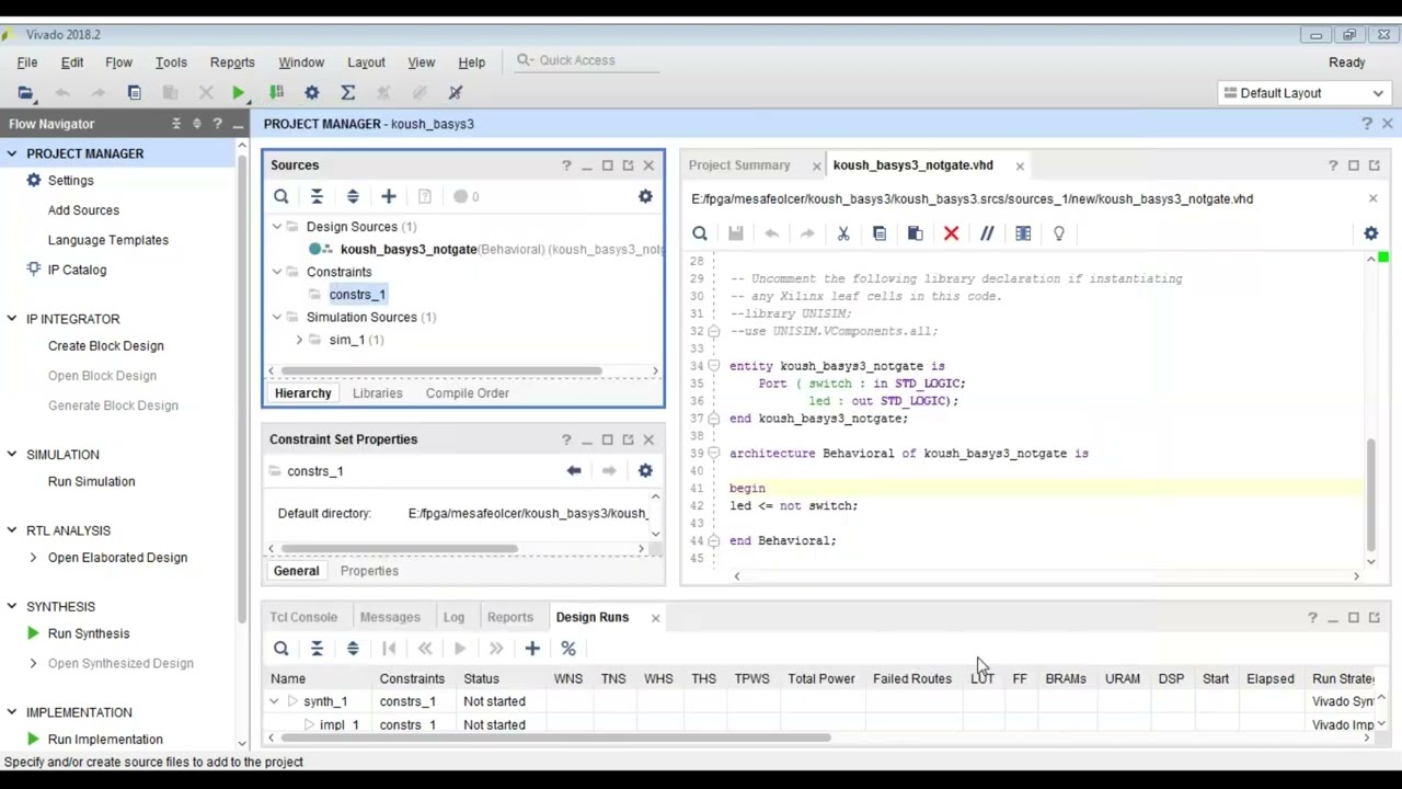 FPGA Mastery: Basys 3 Programming via Vivado | USB Interface & Pin Mapping Unveiled!