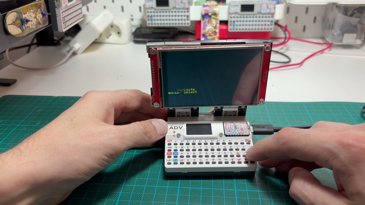 M5Stack Cardputer-Adv: SD-карта и внешний дисплей на общей шине SPI | Проблема решена!