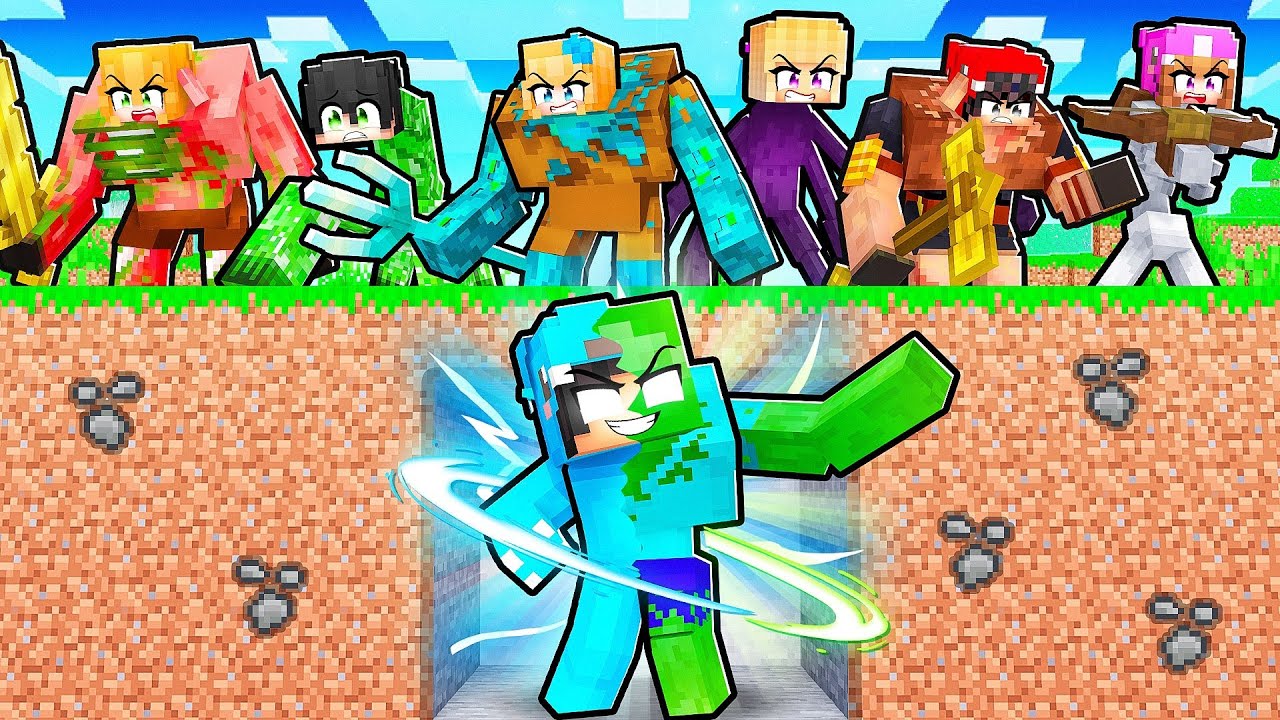 HUNTERS vs MUTANT MOB SHAPESHIFT SPEEDRUNNER In Minecraft!