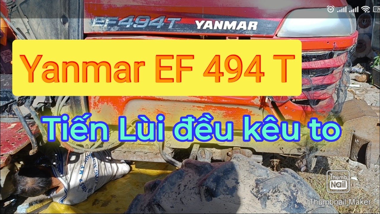 Yanmar EF 494T bị trả số  -Yanmar EF 494T returned number