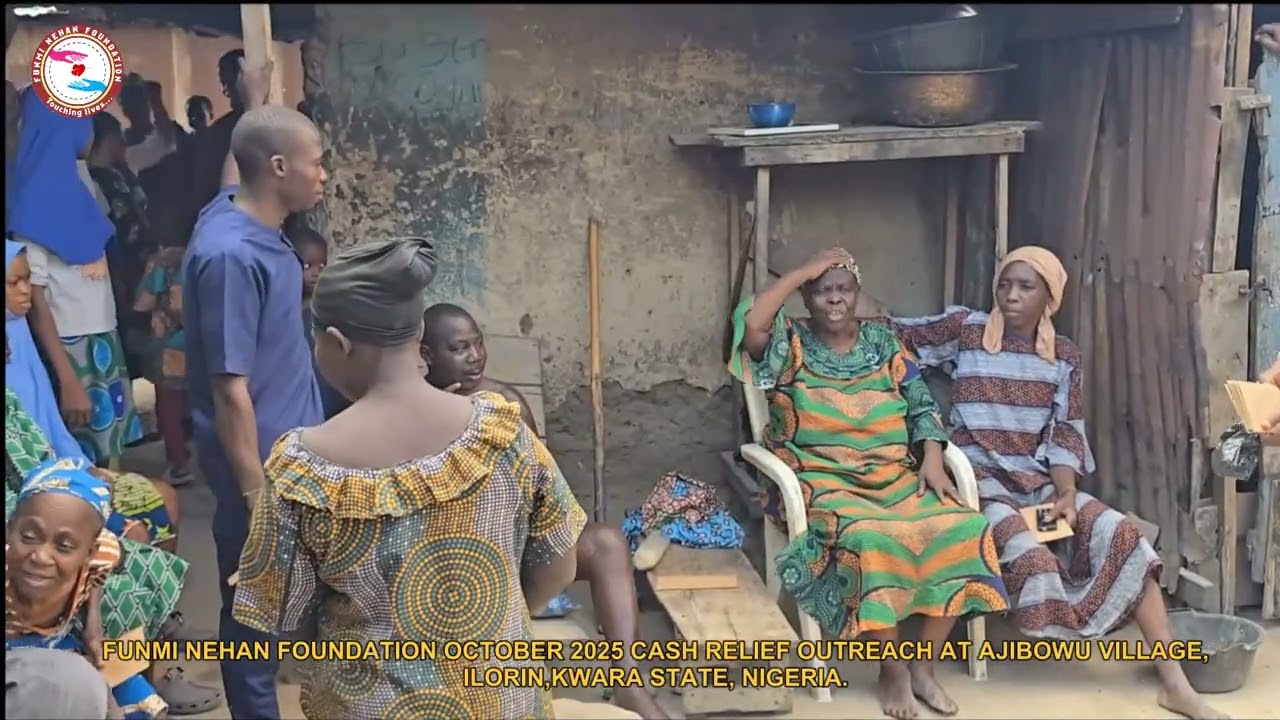 October 2025 Cash Relief Outreach (Ajibowu Village)