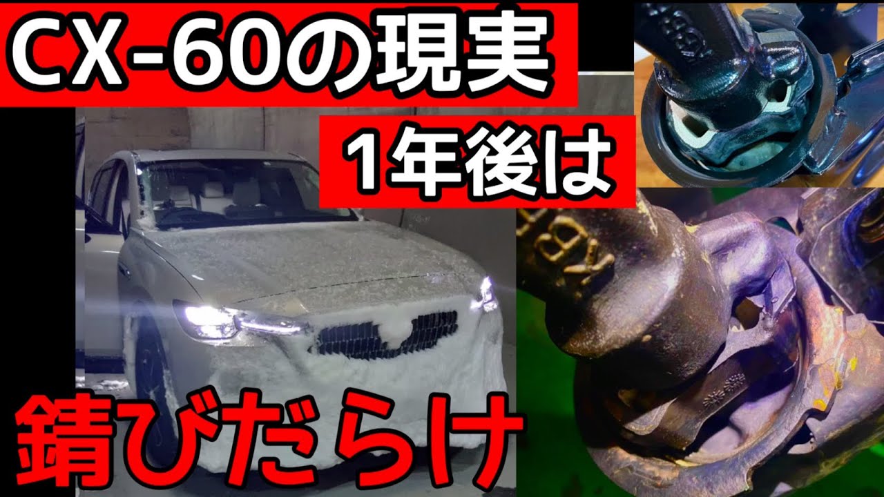 【CX-60】寿命は足回りからくる