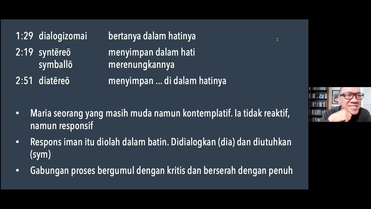 Pemberitahuan Kelahiran YESUS - Pdt. Prof. Joas Adiprasetya, Th.D.