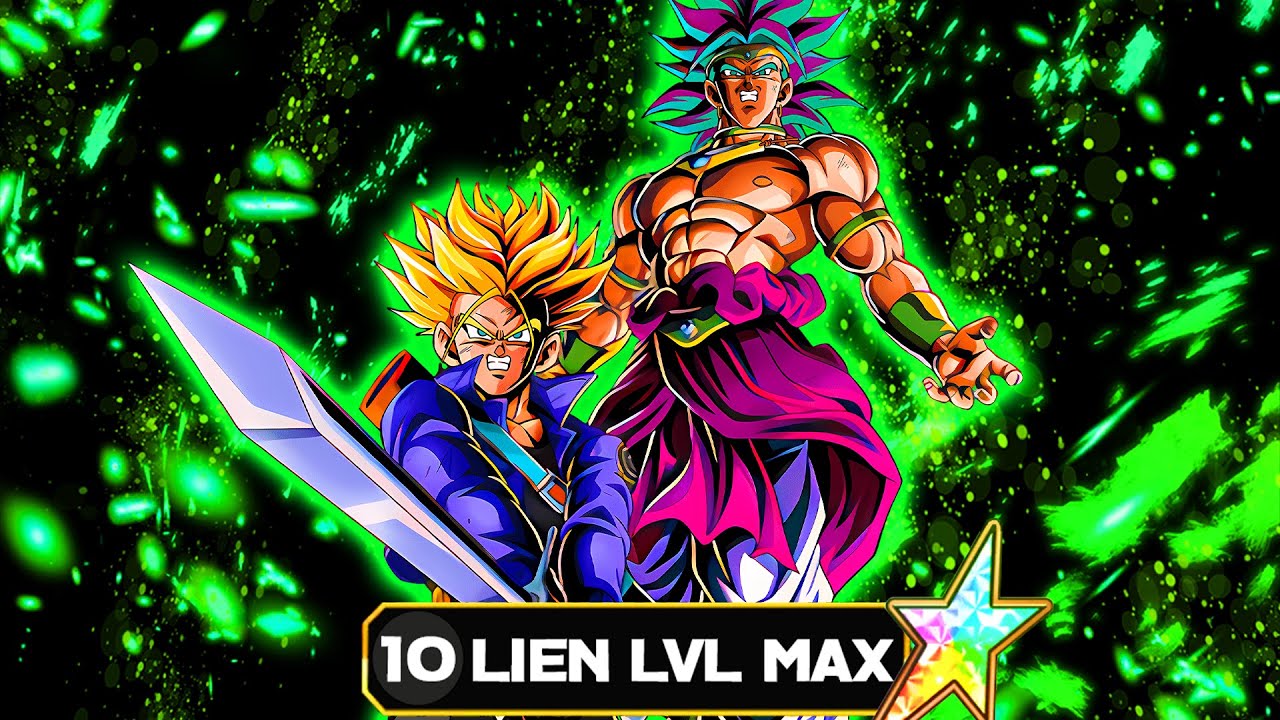 TRES BON MAIS PAS SUFFISANT !! TEST TRUNKS & BROLY LR ! 100% LIENS 10 ! DRAGONBALLZ DOKKAN BATTLE FR