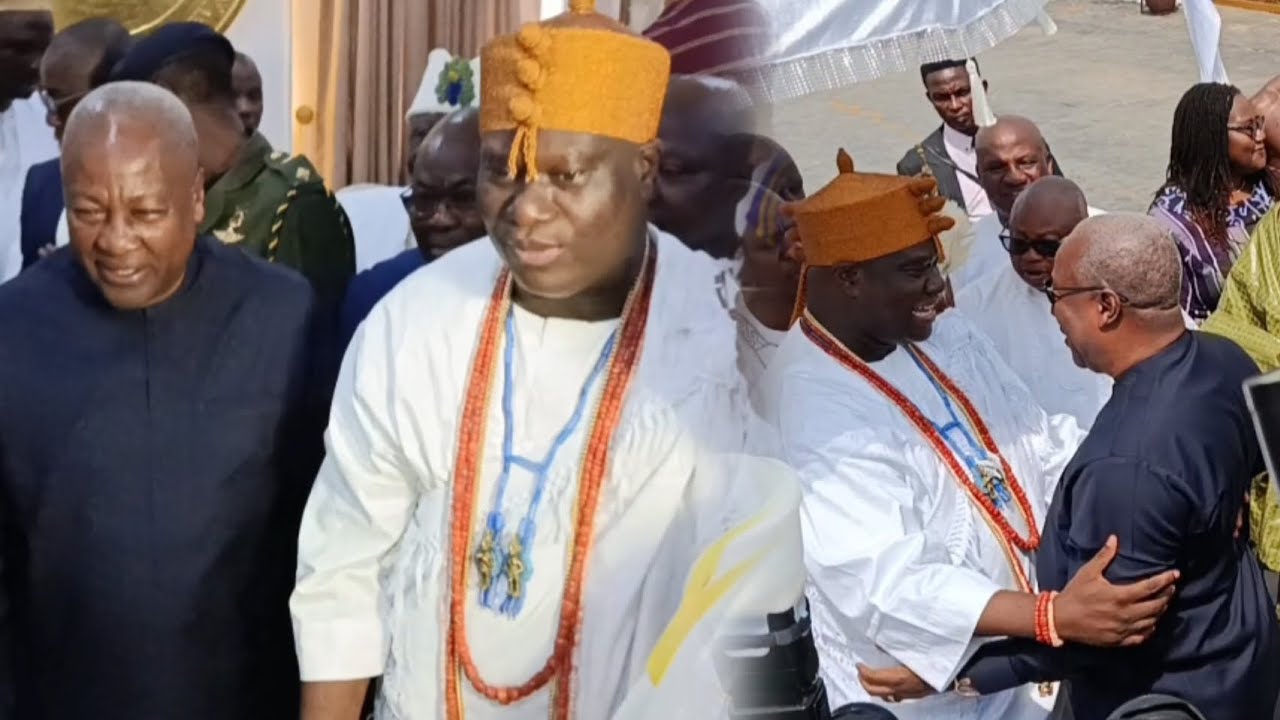 Arrivals of President of the Republic of Ghana, Oba Adeyeye Ogunwusi Ooni of Ife Suprise People 