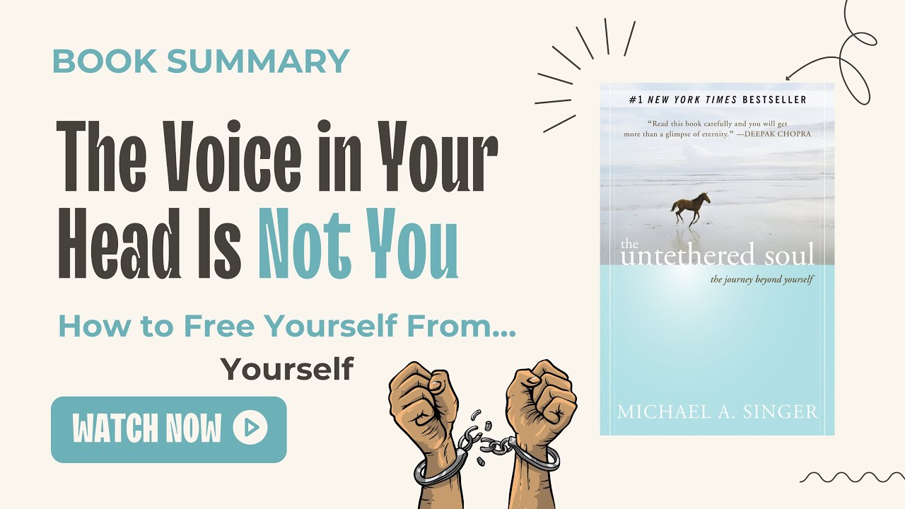 How to Stop Overthinking and Find Inner Peace |The Untethered Soul by Michael A. Singer Book Summary