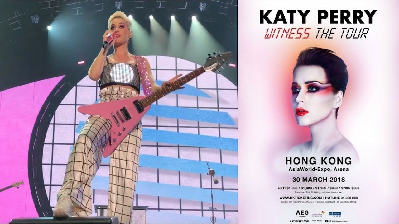 KATY PERRY WITNESS THE TOUR Live in Hong Kong