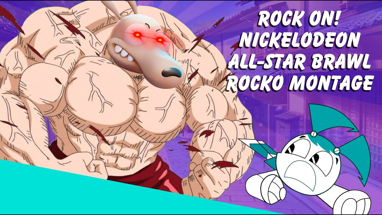 Rock On! Nickelodeon All-Star Brawl Rocko Montage