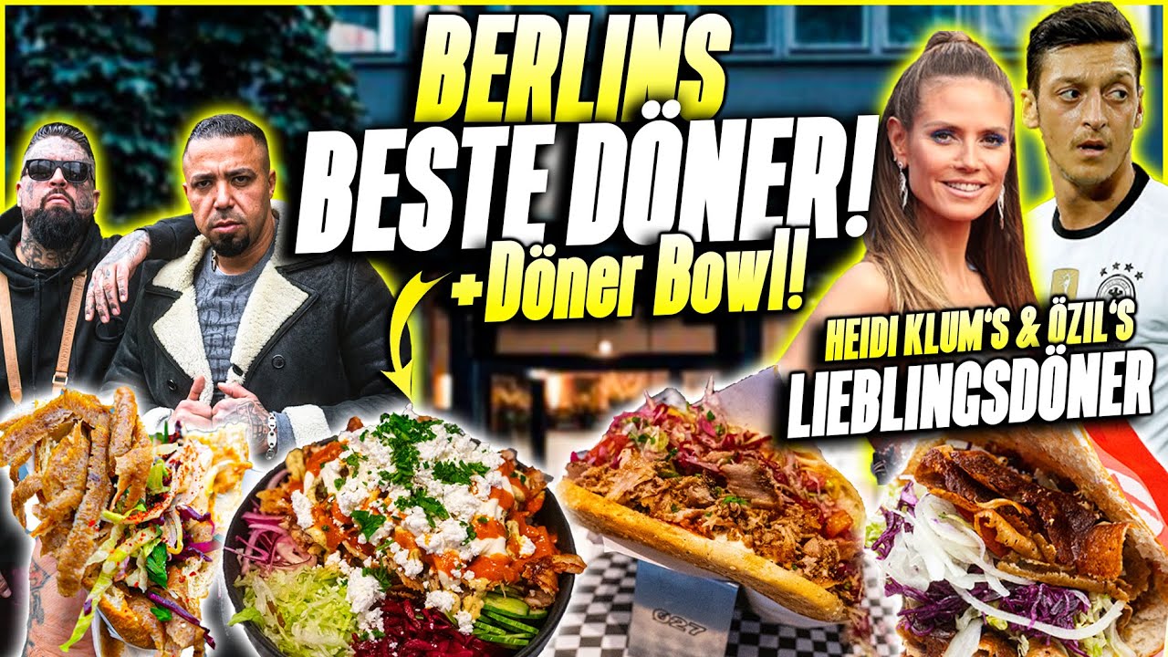 Berlin DÖNER Tour 🥙(Charlottenburg) Heidi Klum & Özil's Lieblingsdöner | +DÖNERBOWL! @bigbaba30