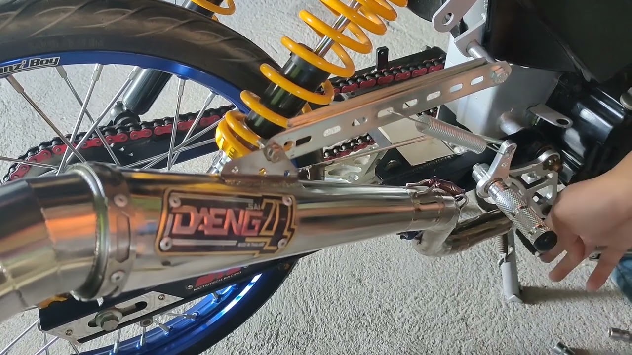 How to install half shifter and brake pedal | Nice 110