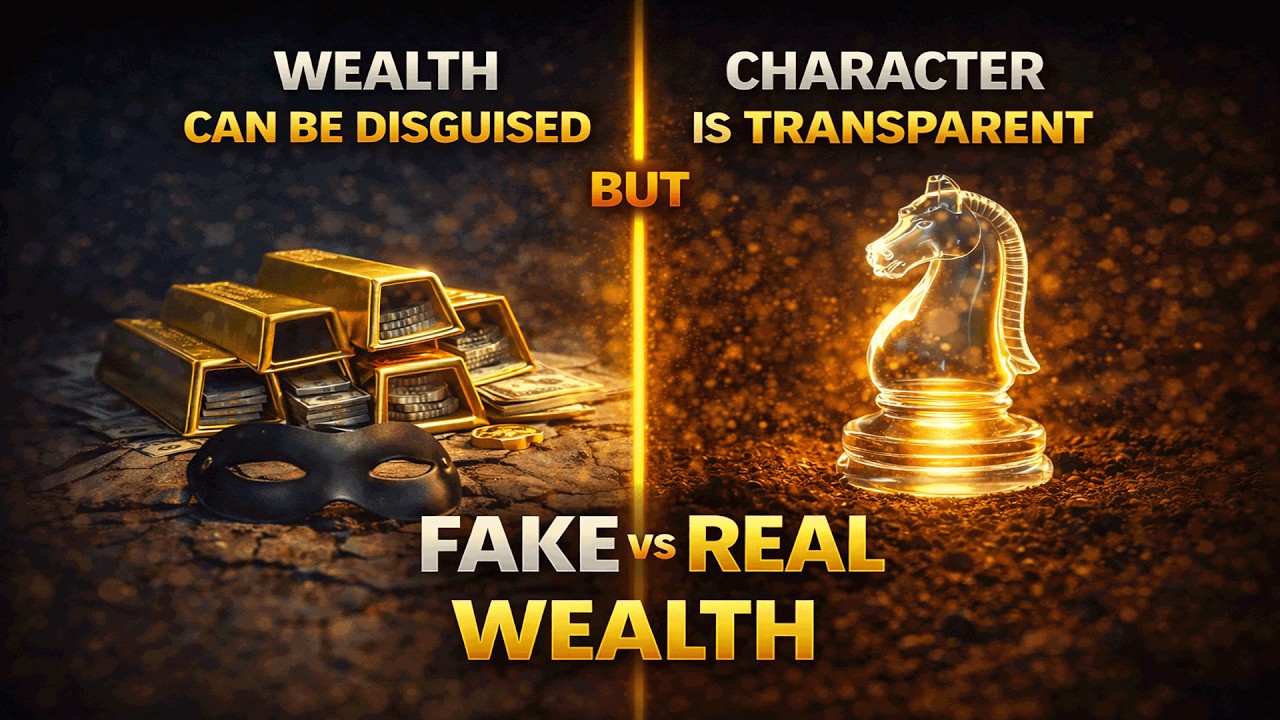 Wealth Can Be Disguised, But Character Is Transparent | The Hidden Truth About Stealth Wealth