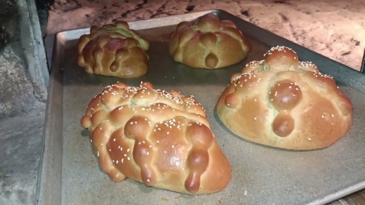 Receta paso a paso PAN DE MUERTO 