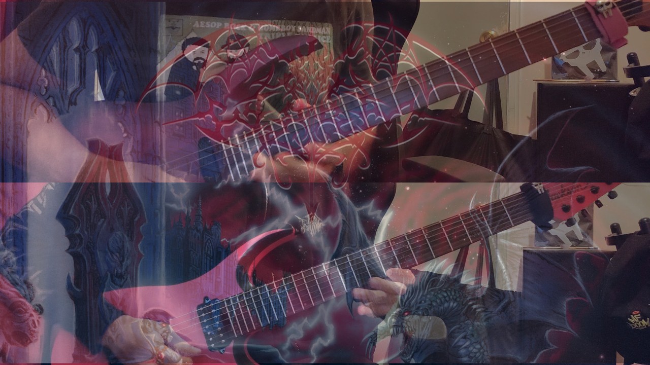 WORM - Witchmoon: The Infernal Masquerade (Feat. Marty Friedman) [Saileh Guitar Cover]