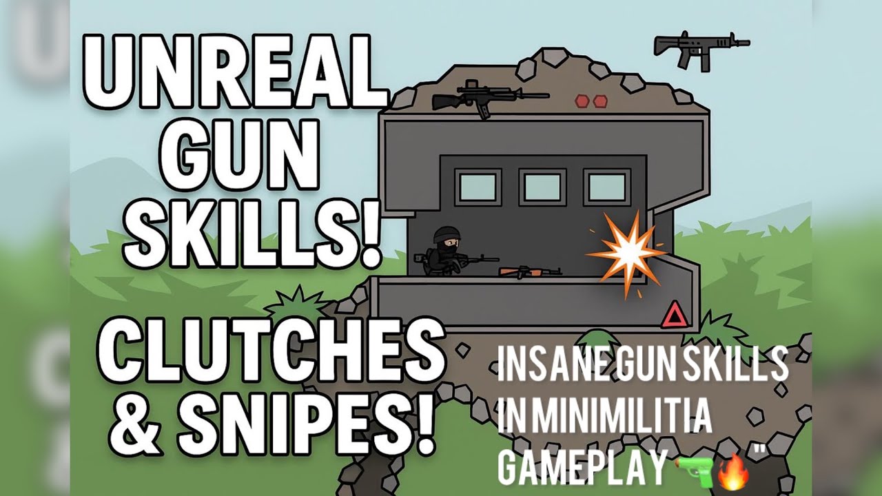 “UNREAL CLUTCHES & SNIPES! | Insane Gun Skills in Mini Gameplay 🔫🔥