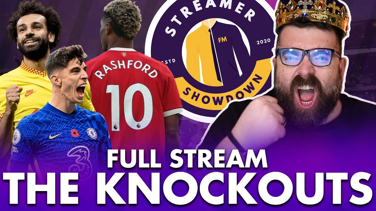 (Full Stream) THE KNOCKOUTS | FM22 Streamer Showdown | Football Manager 2022