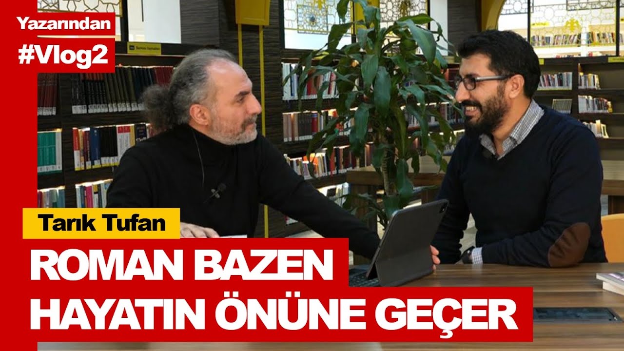 Tarık Tufan: Yazdığım karakterler ile karşılaştığım oluyor ve bu korkutucu [10 kitap hediyeli #VLOG]