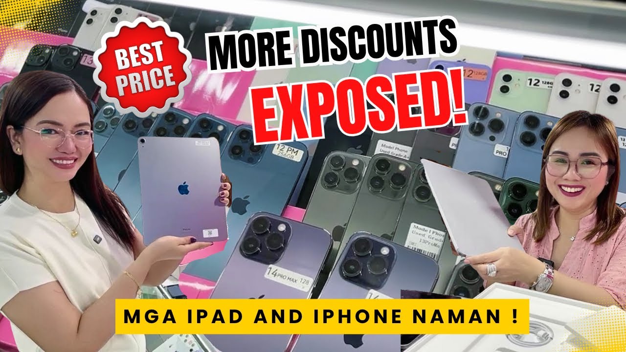 Ang Laki Talaga ng Minura ng mga IPAD AT IPHONE NGAYON!/Second Hand & Brand New/Legit Seller