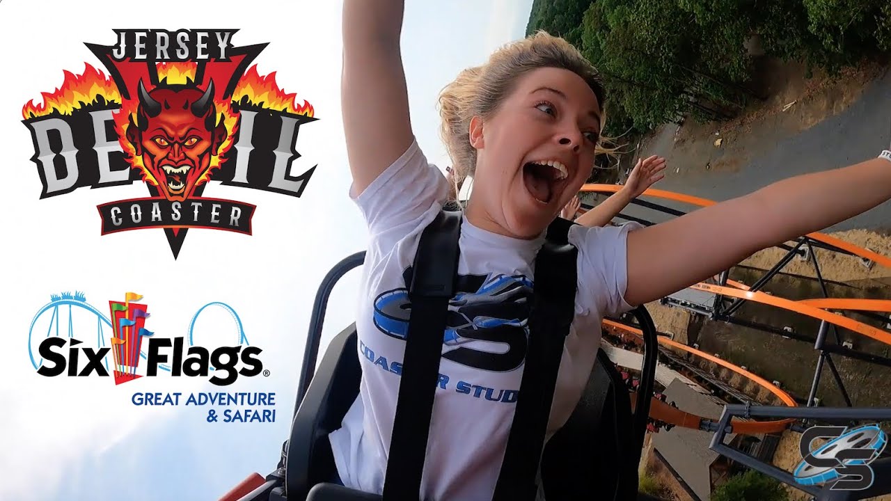 Jersey Devil Coaster On-Ride Reaction New RMC Raptor at Six Flags Great Adventure