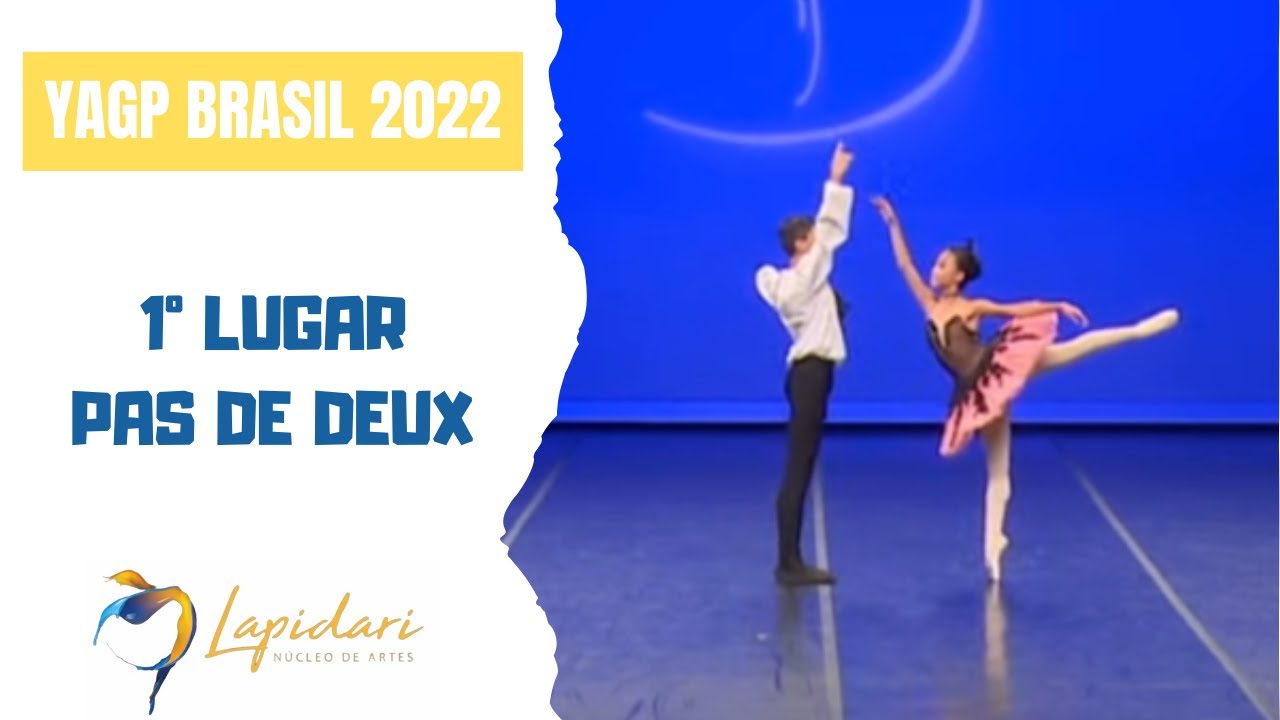 SOPHIA YAMAZAKI & ANTHONY CAIO - Pas de Deux de Harlequinade - 1º lugar YAGP Brasil 2022