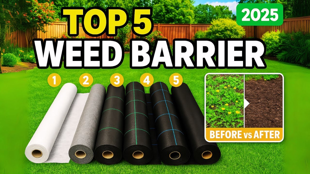Best Weed Barriers of 2026 &ndash; Top 5 Reviewed!