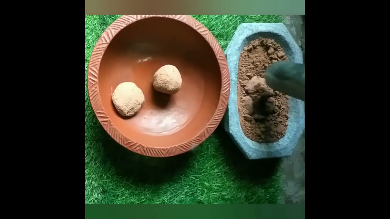 Red Ladoo Crushing 