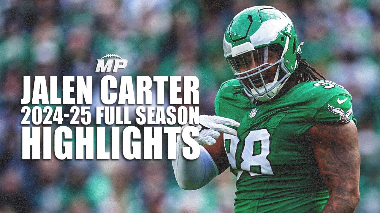 Jalen Carter 2024-25 Full Season Highlights [HD]