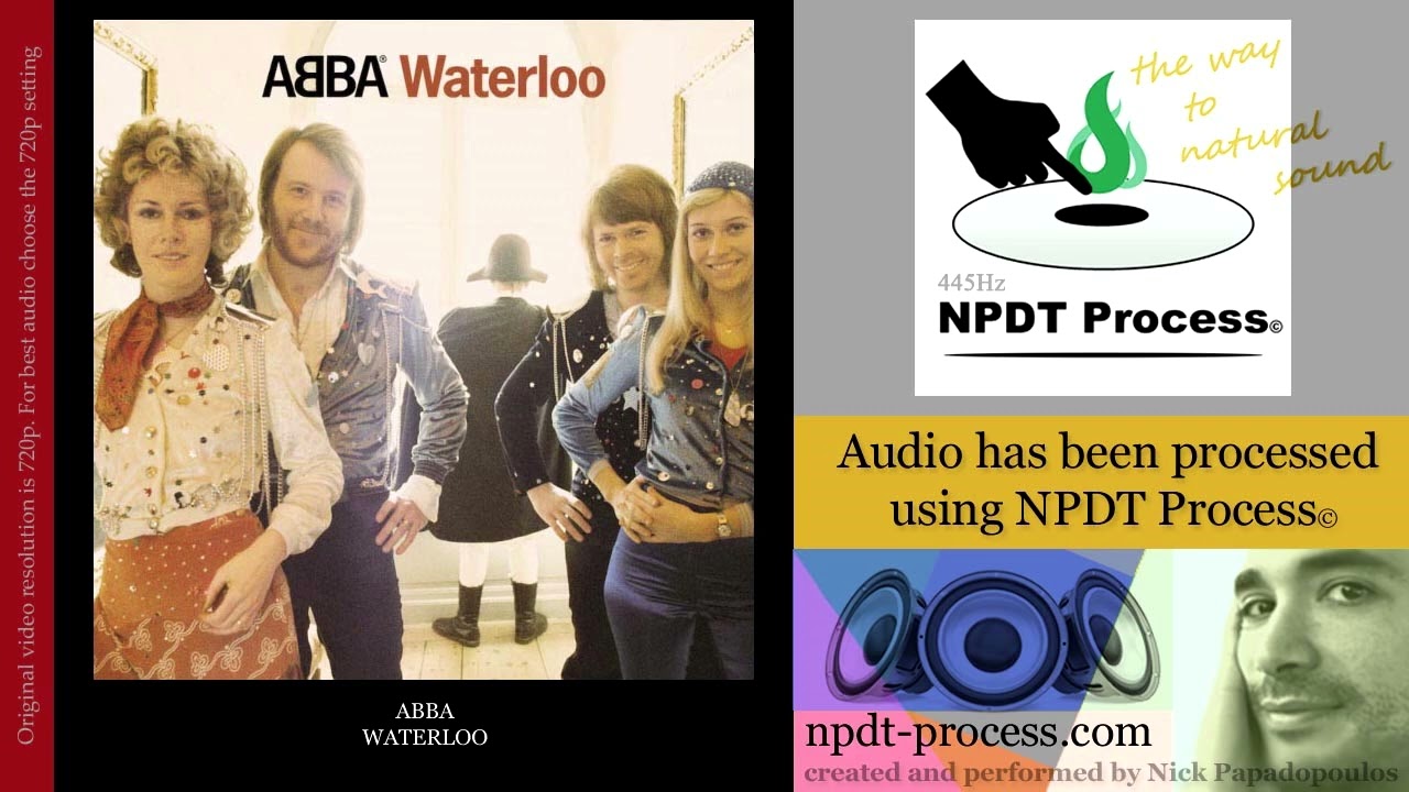 ABBA - Waterloo | Perfect Audio @ 445Hz