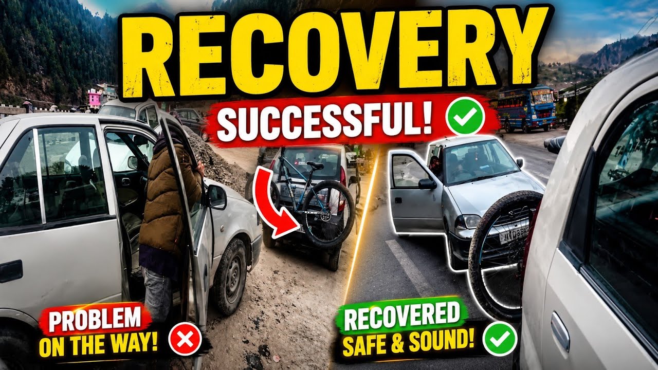 Suzuki Esteem recovered by Tata Nano 😱