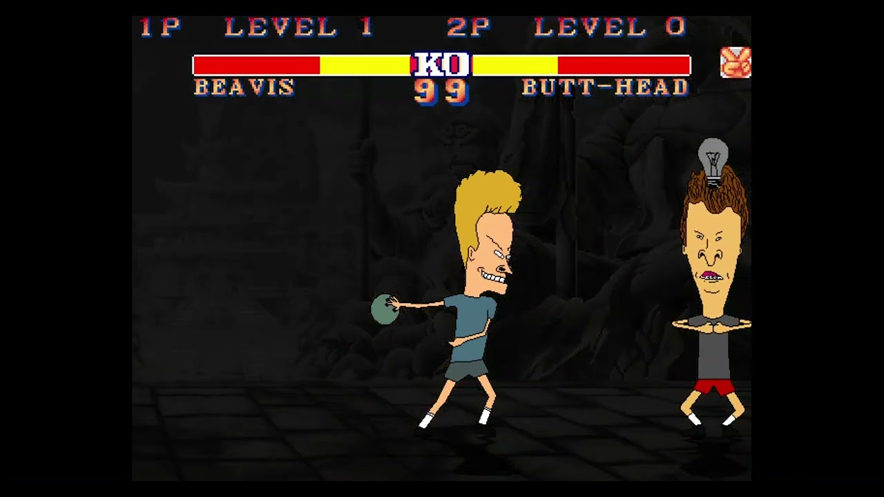 BEST MUGEN FIGHTS BEAVIS vs BUTTHEAD