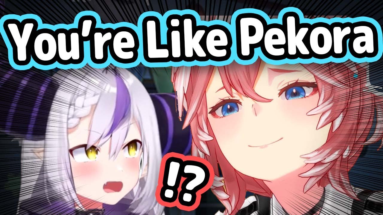 Lui Notices Pekora and Laplus Have Something In Common【Hololive】