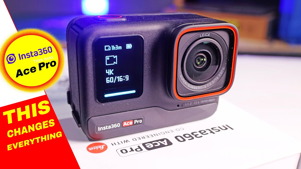 Insta360 ACE PRO - Best Action Camera - Review & Compare to DJI & GoPro