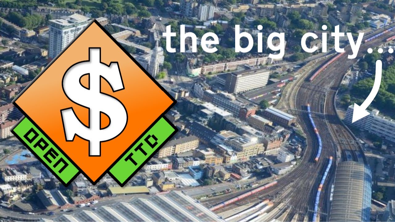 OpenTTD: INTO THE BIG CITY!