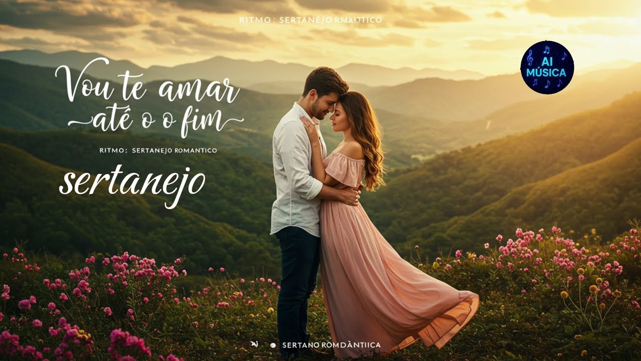 Sertanejo vou te amar até o fim música IA 