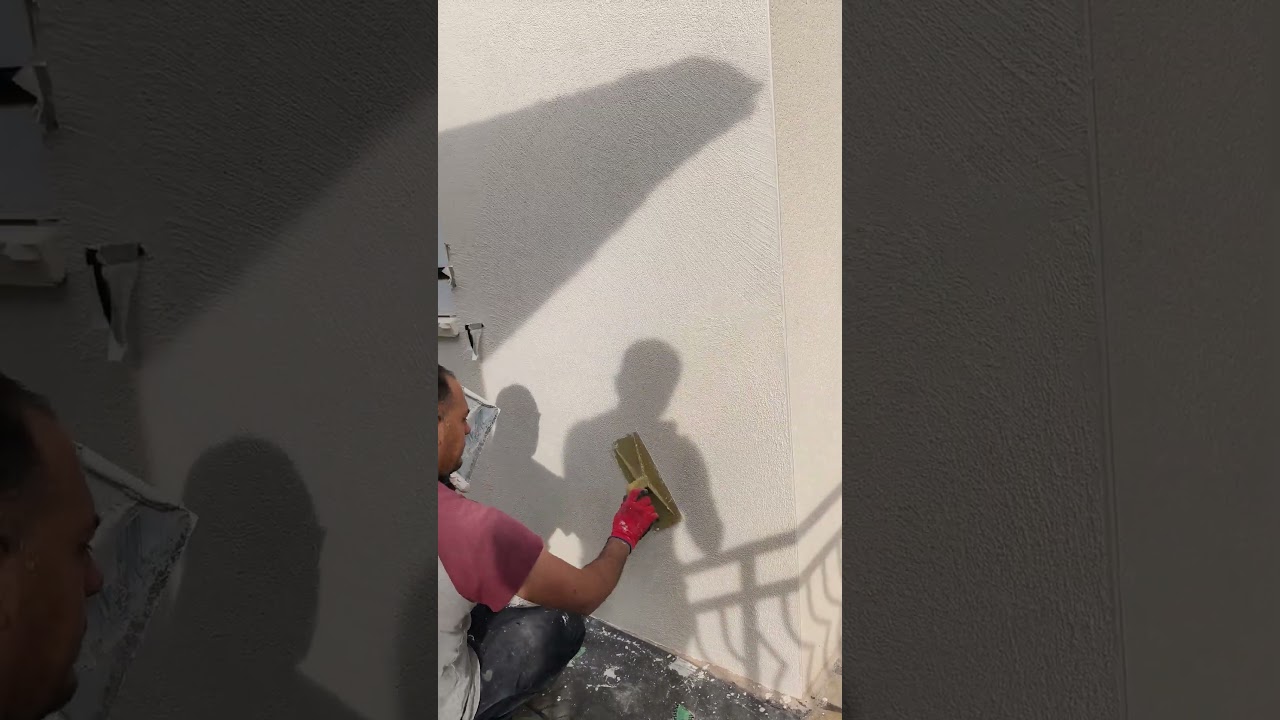 Enduit&nbsp;Weber de parement organique acrylosiloxane aspect taloch&eacute;  fa&ccedil;ades et murs