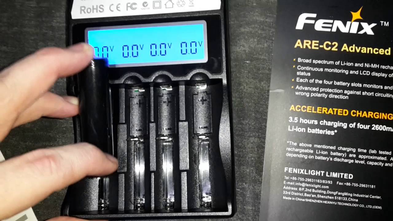 Fenix ARE-C2 Advanced Battery Charger Review