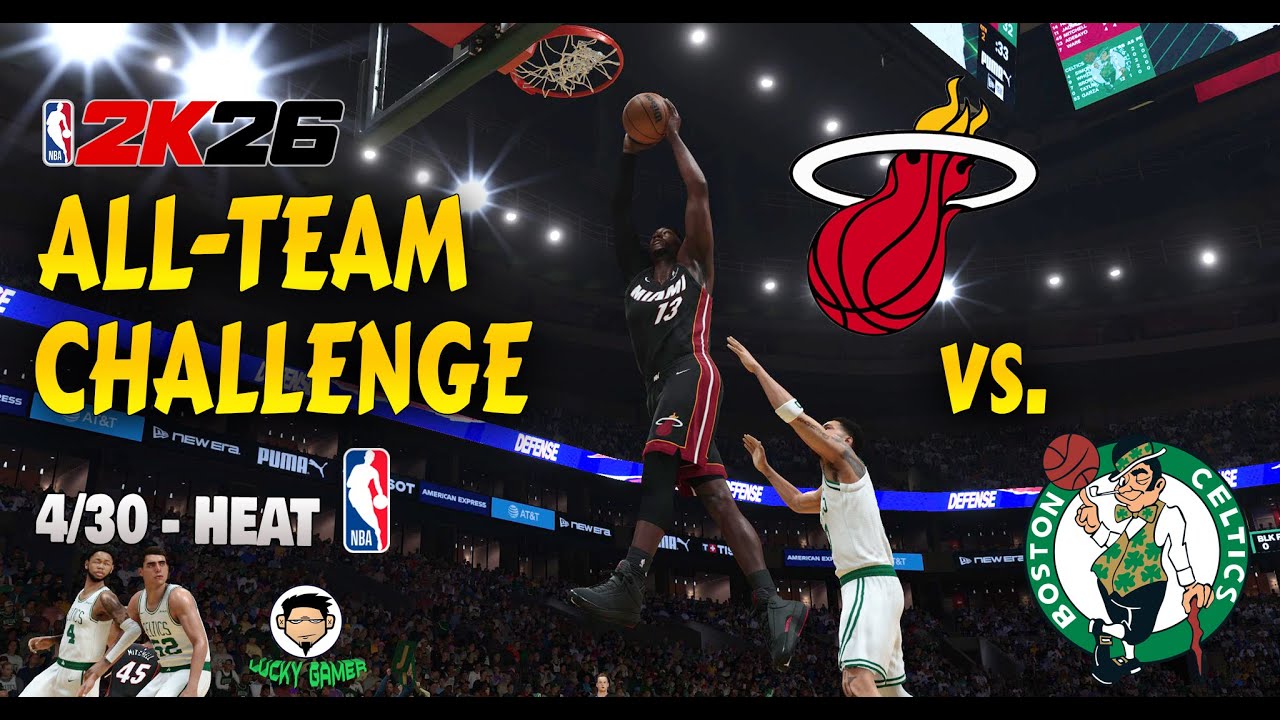 NBA 2K26 All-Team Challenge | HEAT | The Rivalry Continues: Miami Takes Over TD Garden