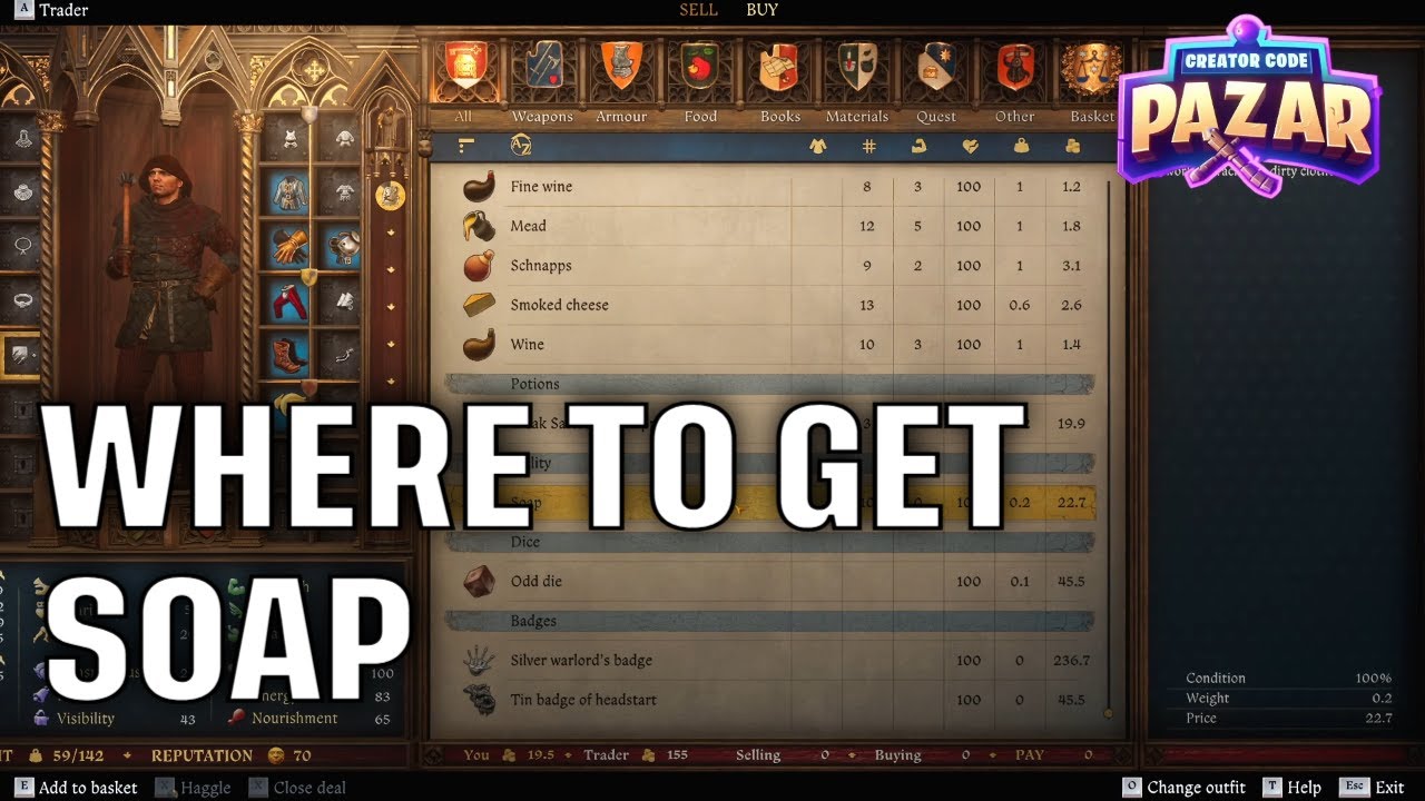 Where to Get Soap in Kingdom Come Deliverance 2 Quick Guide