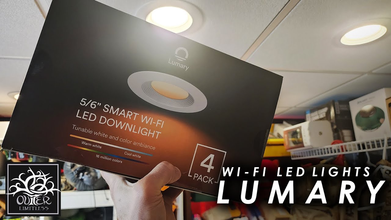 Lumary SMART LED Down Lights - Cool Idea...But Are They Effective??