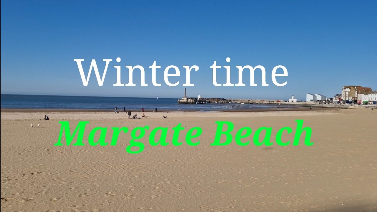 Margate Beach in winter 